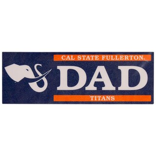 Jardine CSUF Dad Decal